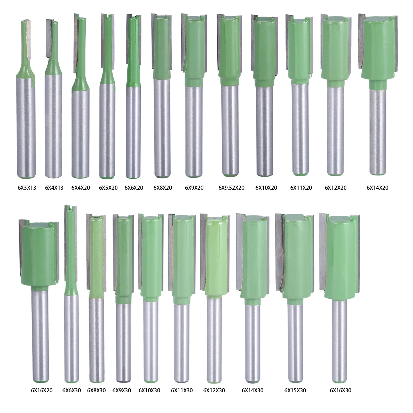 Mutil Size Single Double Flute Straight Bit 6mm 1/4inch Shank Milling Cutter for Wood Tungsten Carbide Router Bit Woodwork Tool
Mutil Size Single Double Flute Straight Bit 6mm 1/4inch Shank Milling Cutter for Wood Tungsten Carbide Router Bit Woodwork Tool