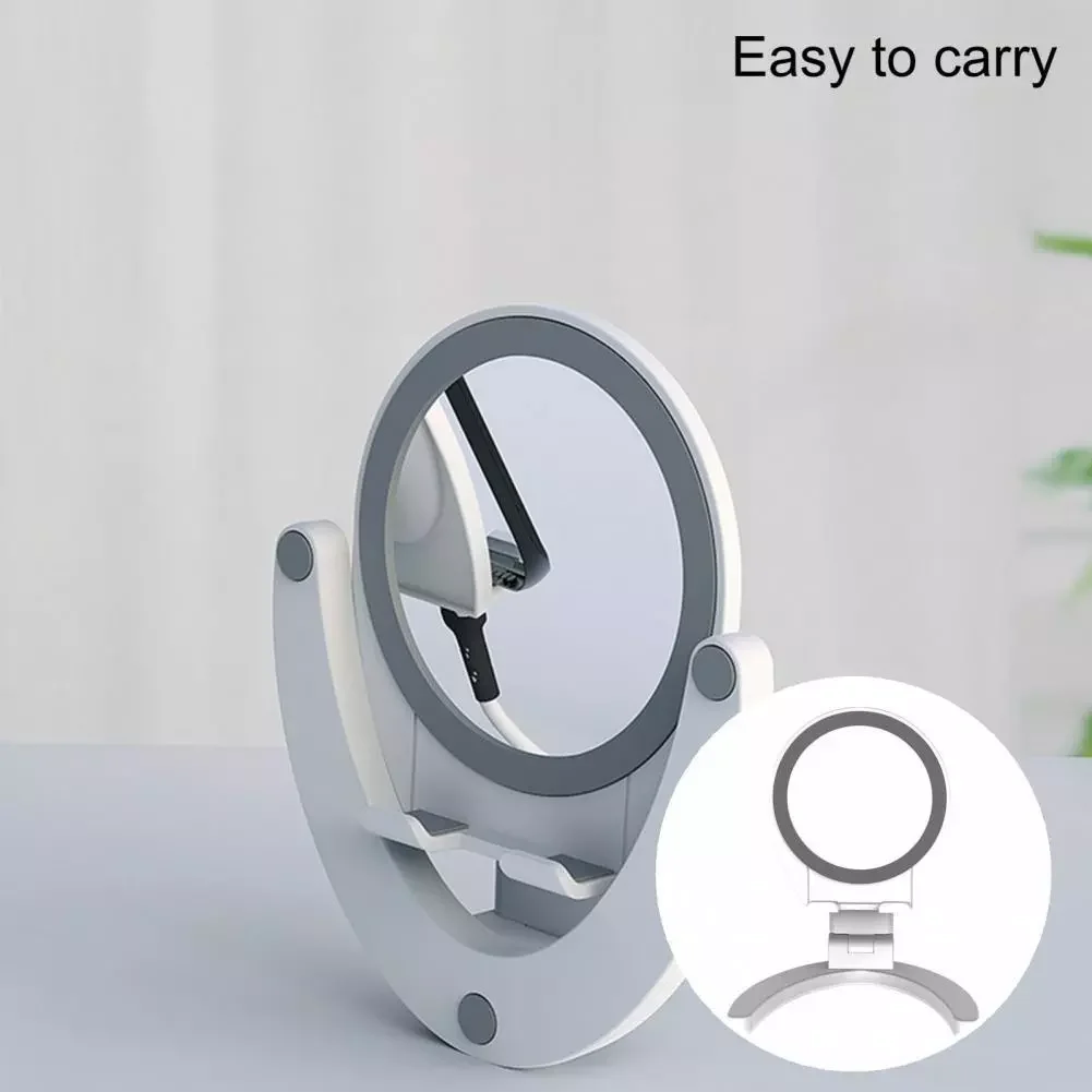 Portable Useful Cell Phone Mirror Desk Bracket Durable Mobile Phone Rack Stable for Home
Portable Useful Cell Phone Mirror Desk Bracket Durable Mobile Phone Rack Stable for Home