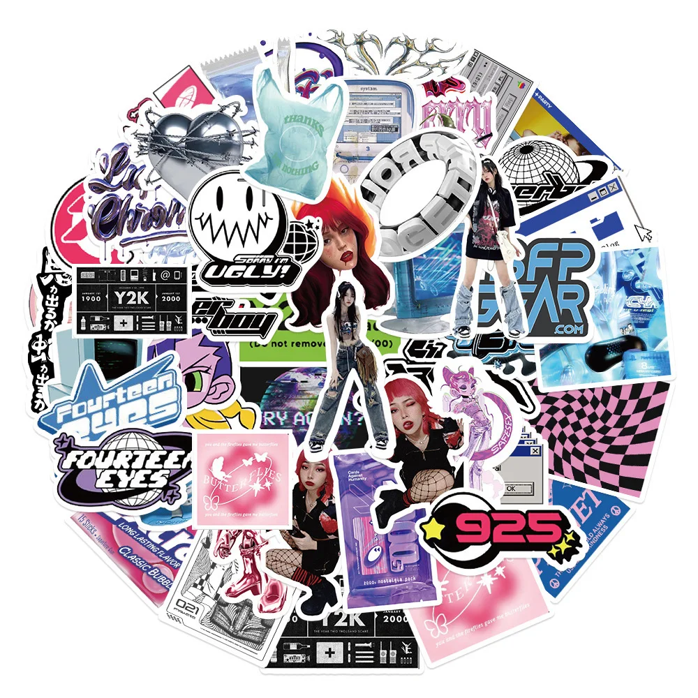 10/30/53PCS Retro Millennial Style Y2K Girl Cartoon Sticker DIY Phone Laptop Luggage Skateboard Graffiti Decals Fun for Kid Toy
10/30/53PCS Retro Millennial Style Y2K Girl Cartoon Sticker DIY Phone Laptop Luggage Skateboard Graffiti Decals Fun for Kid Toy