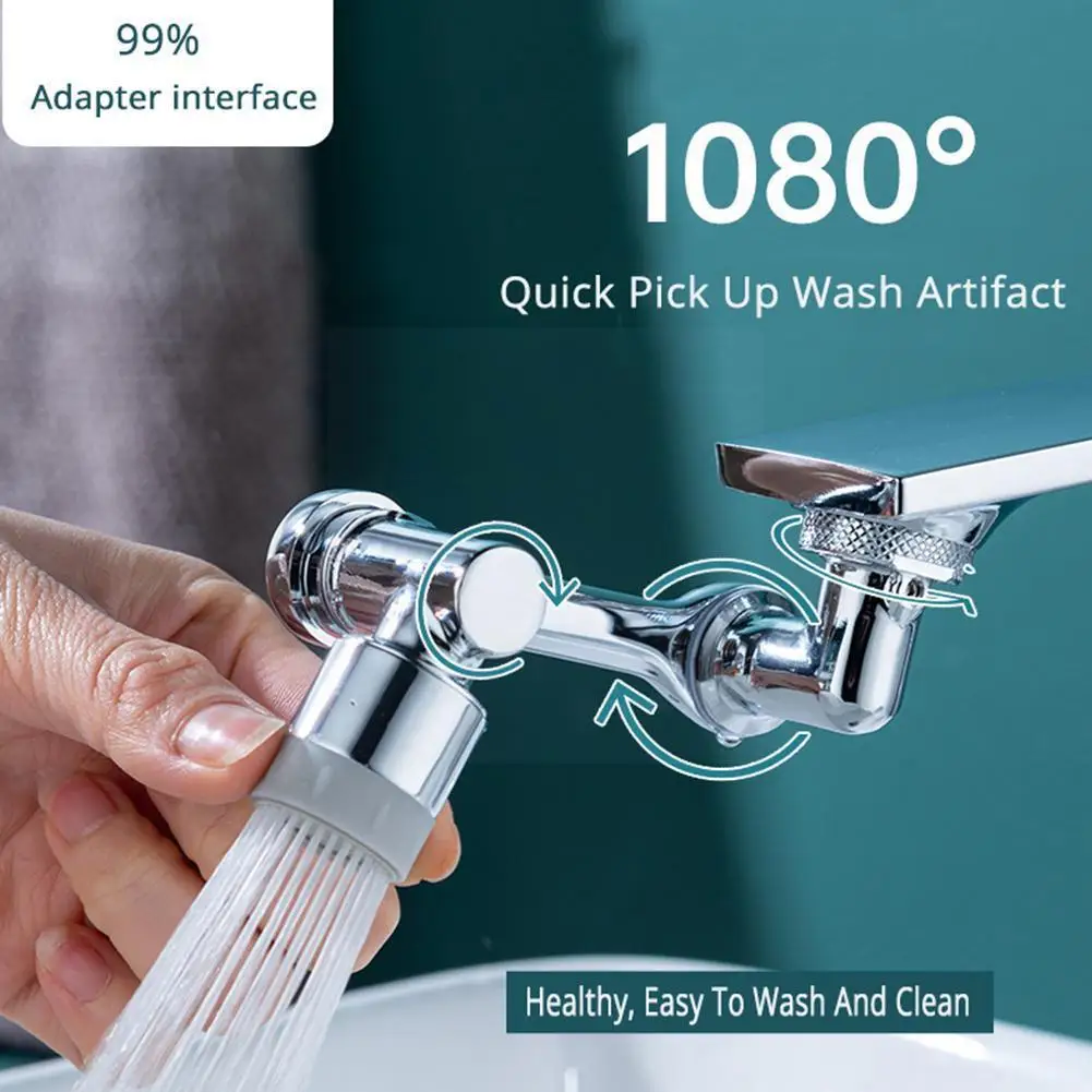 Universal 1080° Rotation Faucet Aerator Splash Filter Extend Kitchen Bubbler Water Faucets Faucet Tap Adaptor Nozzle U0o7
Universal 1080° Rotation Faucet Aerator Splash Filter Extend Kitchen Bubbler Water Faucets Faucet Tap Adaptor Nozzle U0o7