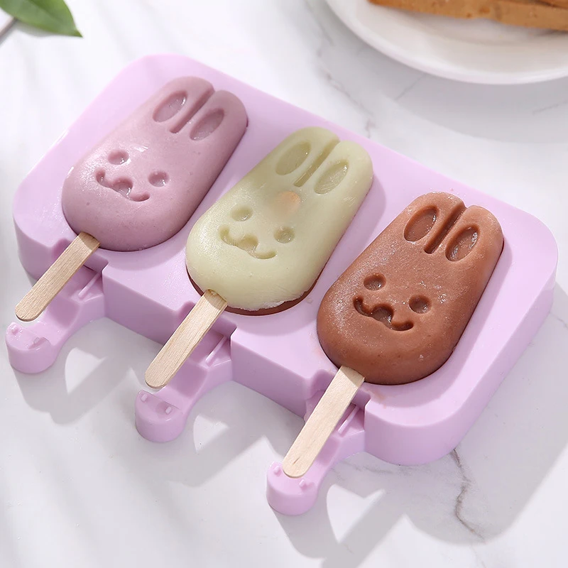 Silicone Cute Cartoon Ice Cream Mold Popsicle Mold Reusable Ice Pop Mold With Lids and Sticks TLSM
Silicone Cute Cartoon Ice Cream Mold Popsicle Mold Reusable Ice Pop Mold With Lids and Sticks TLSM