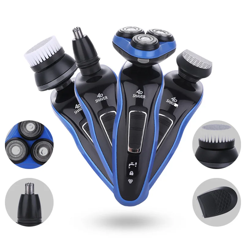 Male Grooming Golarka Kemei Manufacturer Razor 4D Three Knife Head Floating Veneer Net Men's Shaving Water Planer Beard
Male Grooming Golarka Kemei Manufacturer Razor 4D Three Knife Head Floating Veneer Net Men's Shaving Water Planer Beard