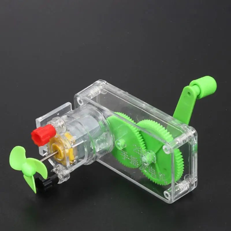 Hand Cranked Power Generator Educational Toy Kids Student Handheld Crank Generator
Hand Cranked Power Generator Educational Toy Kids Student Handheld Crank Generator