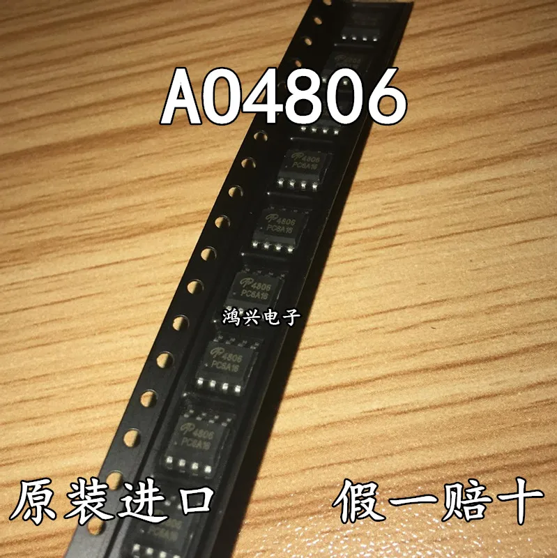 30 шт. Оригинальный Новый 30 шт. Оригинальный Новый AO4806 4806 SOP-8 MOS FET dual N-channel 20V 9.4A
30 шт. Оригинальный Новый 30 шт. Оригинальный Новый AO4806 4806 SOP-8 MOS FET dual N-channel 20V 9.4A