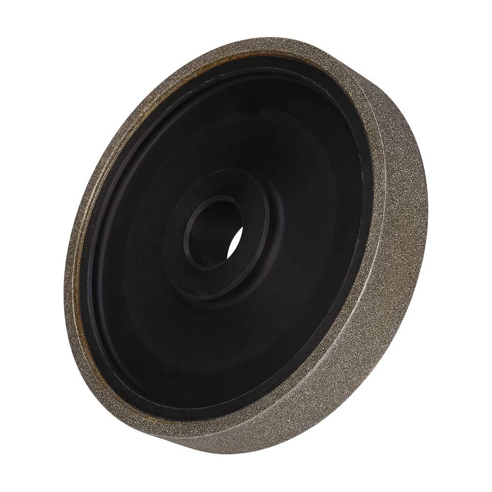 Diamond Lapidary Jewelry Grinding Wheel 6inch X1 inch with 1inch Arbor Hole (for Gem Granite Glass Stone Marble)-400
Diamond Lapidary Jewelry Grinding Wheel 6inch X1 inch with 1inch Arbor Hole (for Gem Granite Glass Stone Marble)-400