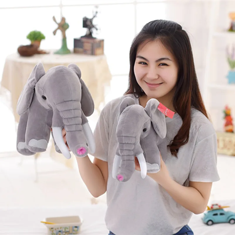 Hot Cute Exquisite Realistic Elephant Plush Doll Wedding Doll Like Long Nose Baby For Child Presents Gifts 
Hot Cute Exquisite Realistic Elephant Plush Doll Wedding Doll Like Long Nose Baby For Child Presents Gifts