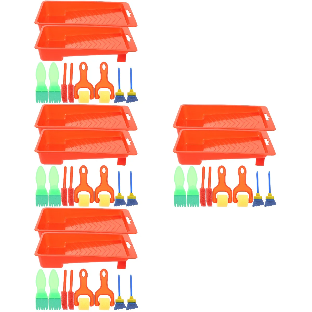 8 Sets Watercolor Brush Set Kids Painting Set Toddler Suit Roller Brush Suits Kids Sponge Brush Suite Painting Brush Set
8 Sets Watercolor Brush Set Kids Painting Set Toddler Suit Roller Brush Suits Kids Sponge Brush Suite Painting Brush Set