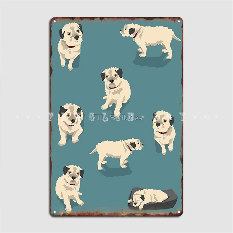Border Terrier Pattern Metal Sign Custom Club Bar Pub Garage Decoration Tin Sign Posters
Border Terrier Pattern Metal Sign Custom Club Bar Pub Garage Decoration Tin Sign Posters