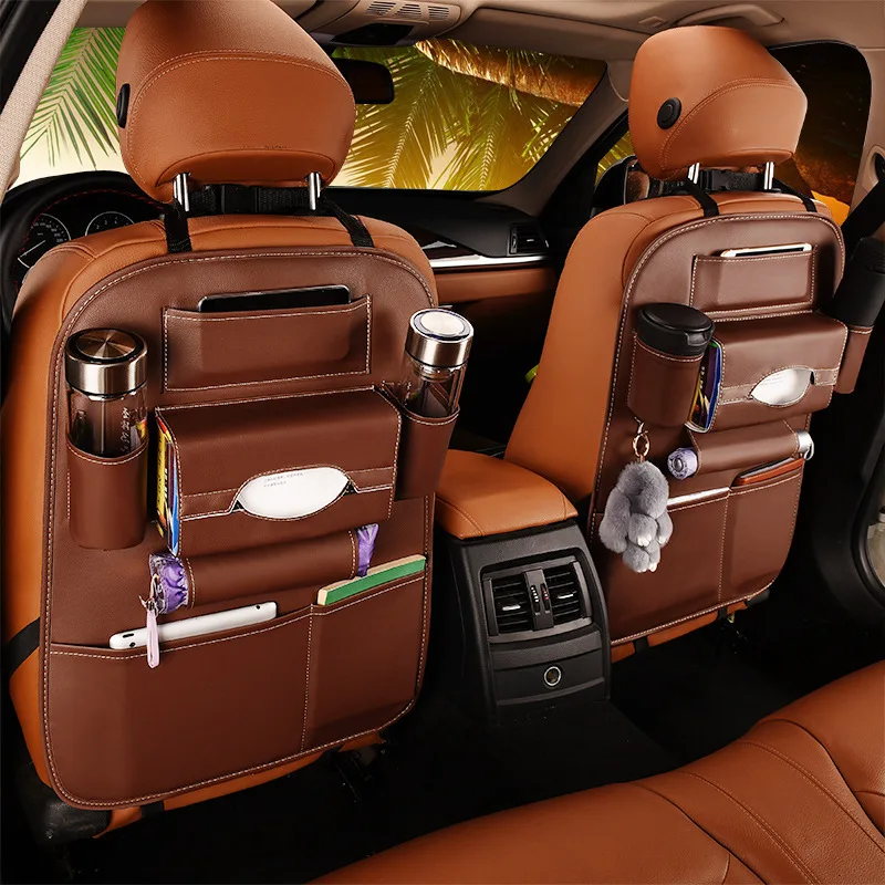 Car Seat Back Storage Storage Bag 2022 New Universal PU Leather Multifunctional Storage Box Storage Organizer Pocket Car Styling
Car Seat Back Storage Storage Bag 2022 New Universal PU Leather Multifunctional Storage Box Storage Organizer Pocket Car Styling