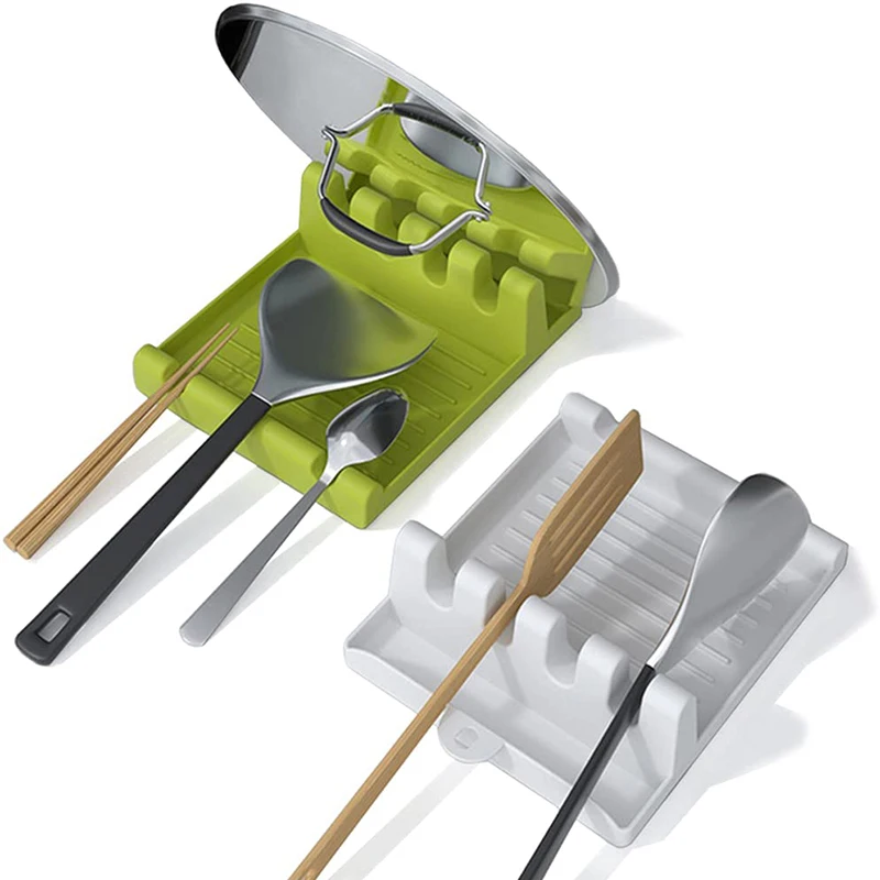 Kitchen Spoon Holders silicone pot holder pot cover holder Kitchen spoon rest utensil holder Organizer Non-slip Pad Utensil
Kitchen Spoon Holders silicone pot holder pot cover holder Kitchen spoon rest utensil holder Organizer Non-slip Pad Utensil
