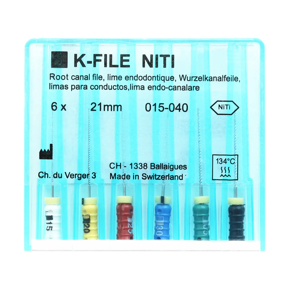 5 пакетов стоматологического K - FILE NTIFLEX 21 / 25 mm 015 - 040 Niti гибкий корневой напильник, напильник
5 пакетов стоматологического K - FILE NTIFLEX 21 / 25 mm 015 - 040 Niti гибкий корневой напильник, напильник
