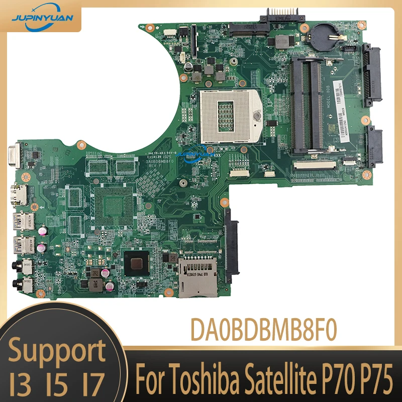 Материнская плата A000241250 для ноутбука Toshiba Satellite P70 P75 HM86 DA0BDBMB8F0 DDR3 100% протестирована полностью работает
Материнская плата A000241250 для ноутбука Toshiba Satellite P70 P75 HM86 DA0BDBMB8F0 DDR3 100% протестирована полностью работает