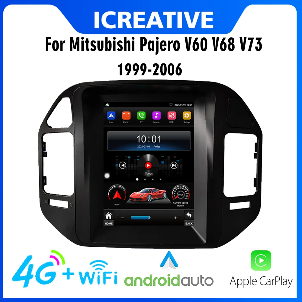 For Mitsubishi Pajero V60 V68 V73 1999-2006 2 Din Car Radio Android Tesla Touch Screen GPS Navigation Multimedia Player
For Mitsubishi Pajero V60 V68 V73 1999-2006 2 Din Car Radio Android Tesla Touch Screen GPS Navigation Multimedia Player