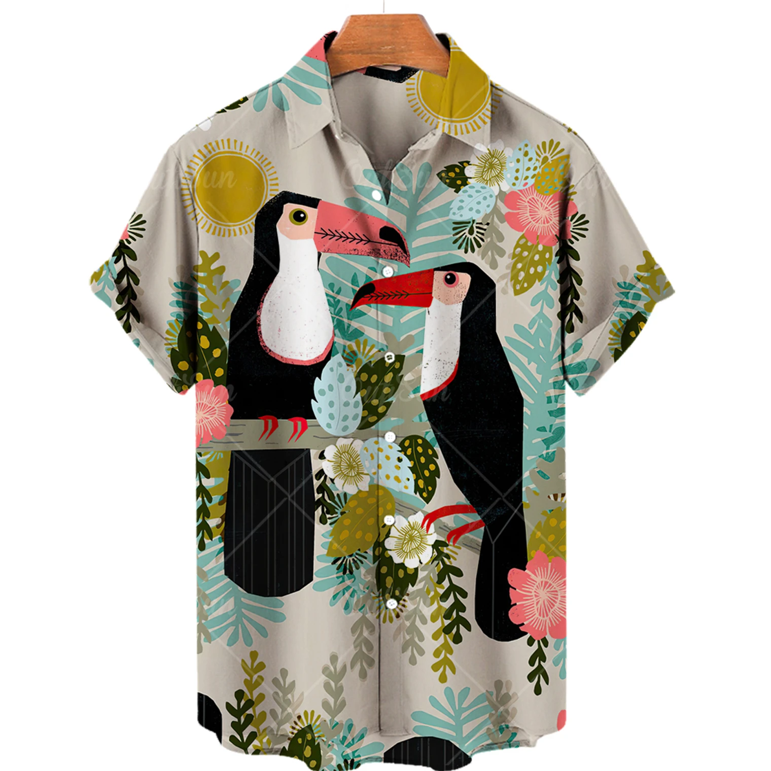 2022 New Animal World Men's Shirt Men Hawaii Camicias Casual One Button All-match Shirt Printed Short Sleeve Top
2022 New Animal World Men's Shirt Men Hawaii Camicias Casual One Button All-match Shirt Printed Short Sleeve Top