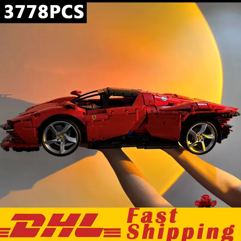 2022 New 3778PCS Bricks Technical Ferraried Daytona SP3 42143 Supercar Model Building Block Toys For Boys Girls Birthday Gift
2022 New 3778PCS Bricks Technical Ferraried Daytona SP3 42143 Supercar Model Building Block Toys For Boys Girls Birthday Gift