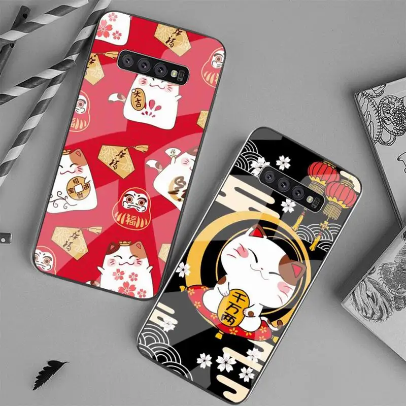 Japan Cute Lucky Cat Phone Case Tempered Glass For Samsung S6 7 8 9 10 20 Plus Ultra Note8 9 10 10pro
Japan Cute Lucky Cat Phone Case Tempered Glass For Samsung S6 7 8 9 10 20 Plus Ultra Note8 9 10 10pro