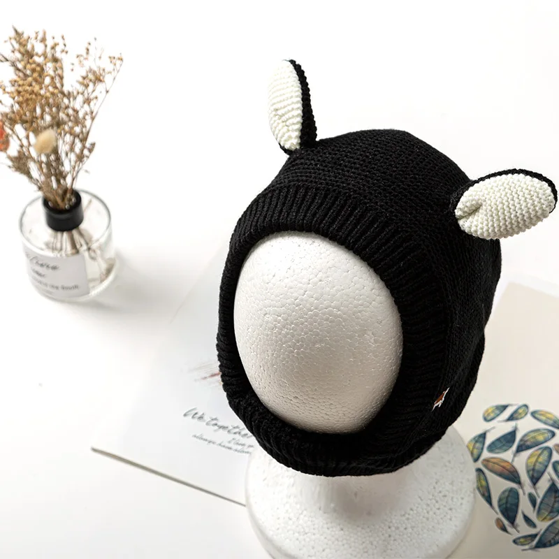 Baby Hats 1-3 Years Pullover Hat Autumn and Winter Plush Thickened and Warm Cute Ears for Children Ear Protection Caps Gorras
Baby Hats 1-3 Years Pullover Hat Autumn and Winter Plush Thickened and Warm Cute Ears for Children Ear Protection Caps Gorras