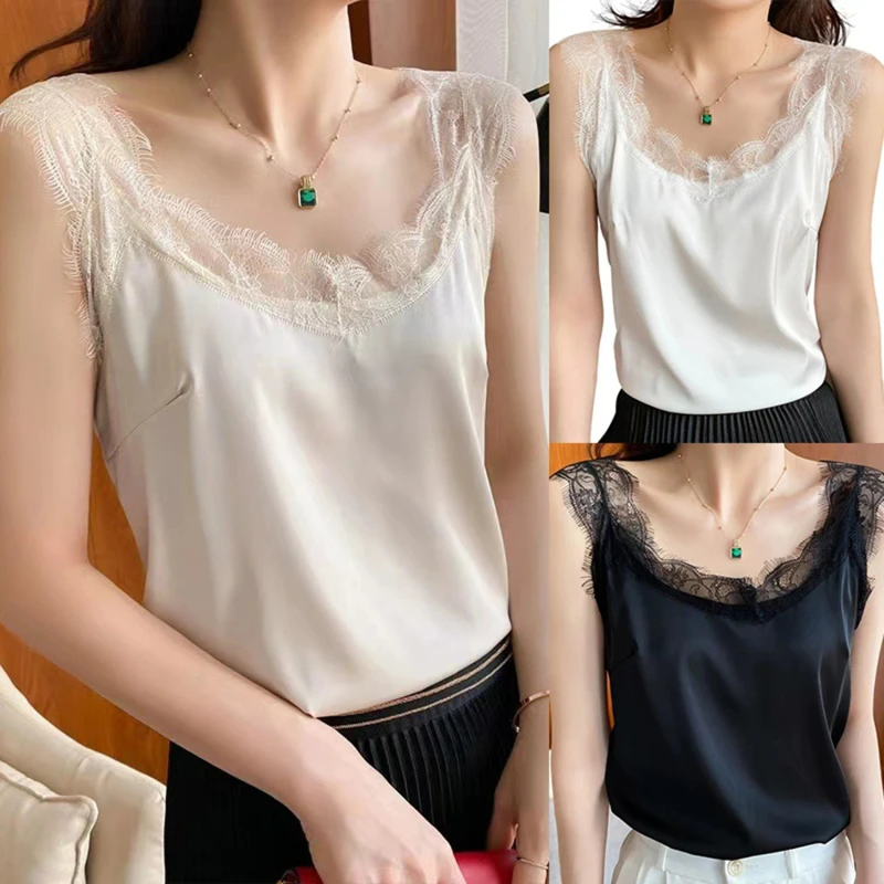 2023 Sexy Lace Tank Tops Women Sleeveless V Neck Womens Camisole Tank Top Feminino Slim White Summer Woman Clothe
2023 Sexy Lace Tank Tops Women Sleeveless V Neck Womens Camisole Tank Top Feminino Slim White Summer Woman Clothe
