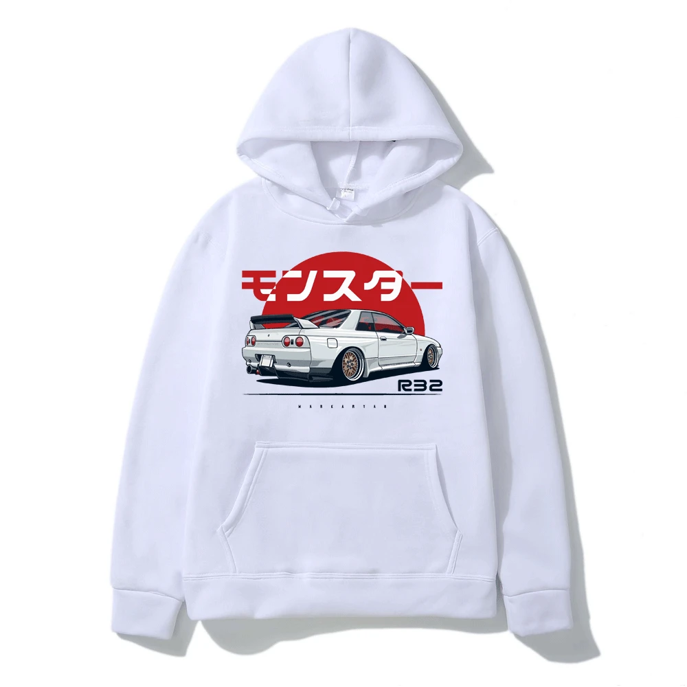 Autumn Winter Hoodies For Men's Japanese Anime R32 GTR Print Hoodies Harajuku Fashion Unisex Hoody Women Sweatshirt y2k Clothing
Autumn Winter Hoodies For Men's Japanese Anime R32 GTR Print Hoodies Harajuku Fashion Unisex Hoody Women Sweatshirt y2k Clothing