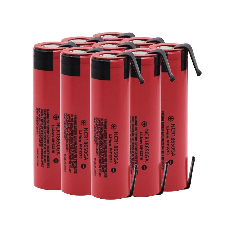 NCR18650GA 3500mah 3.7v Rechargeable Lithium Batteries for Led Flashlight with Diy Nickel Camping Headlights Torch Batterie
NCR18650GA 3500mah 3.7v Rechargeable Lithium Batteries for Led Flashlight with Diy Nickel Camping Headlights Torch Batterie