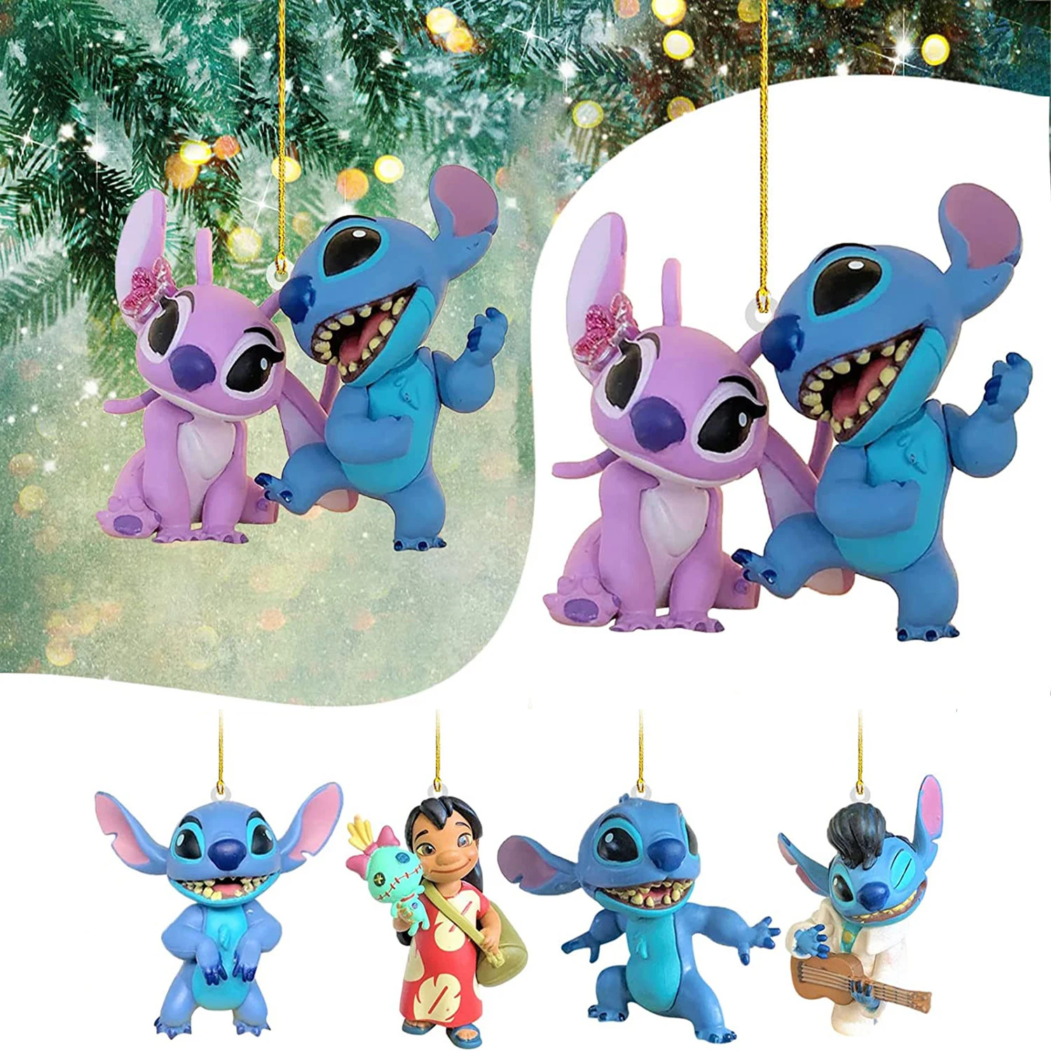 2023 Disney Cartoon Toys Lilo & Stitch Anime Figures Dolls Kawaii Christmas Tree Ornament Acrylic Plane Pendant Stitch Kids Toys
2023 Disney Cartoon Toys Lilo & Stitch Anime Figures Dolls Kawaii Christmas Tree Ornament Acrylic Plane Pendant Stitch Kids Toys