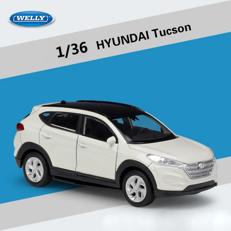 WELLY 1:36 Hyundai Tucson:Santafe:IX35 SUV Pull Back Car ORV Diecast Model Car Metal Alloy Toy Car For Kids Gift Collection B165
WELLY 1:36 Hyundai Tucson:Santafe:IX35 SUV Pull Back Car ORV Diecast Model Car Metal Alloy Toy Car For Kids Gift Collection B165
