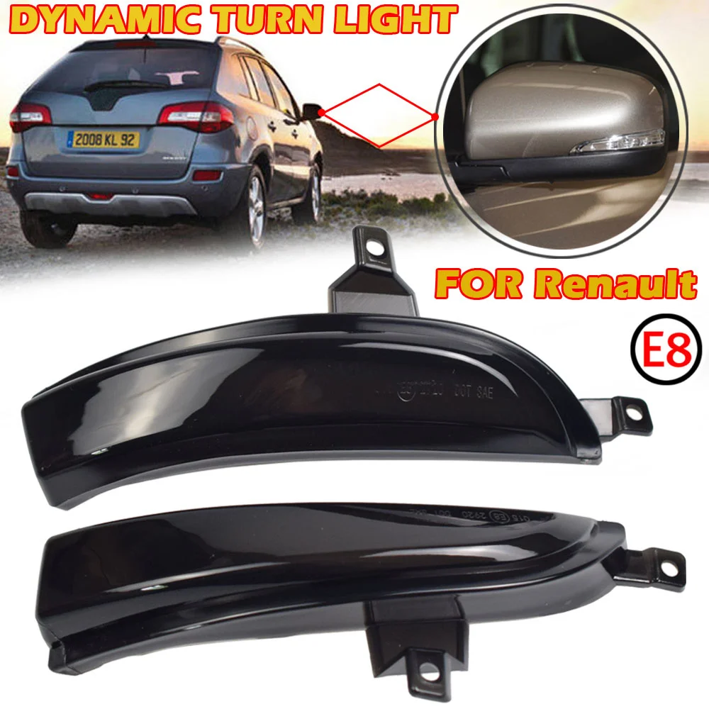 Side Mirror Lights For Renault Koleos HY 2011-2016 2017 facelift Car Led Turn Signal Light Blinker Lamp Indicator Accessories
Side Mirror Lights For Renault Koleos HY 2011-2016 2017 facelift Car Led Turn Signal Light Blinker Lamp Indicator Accessories