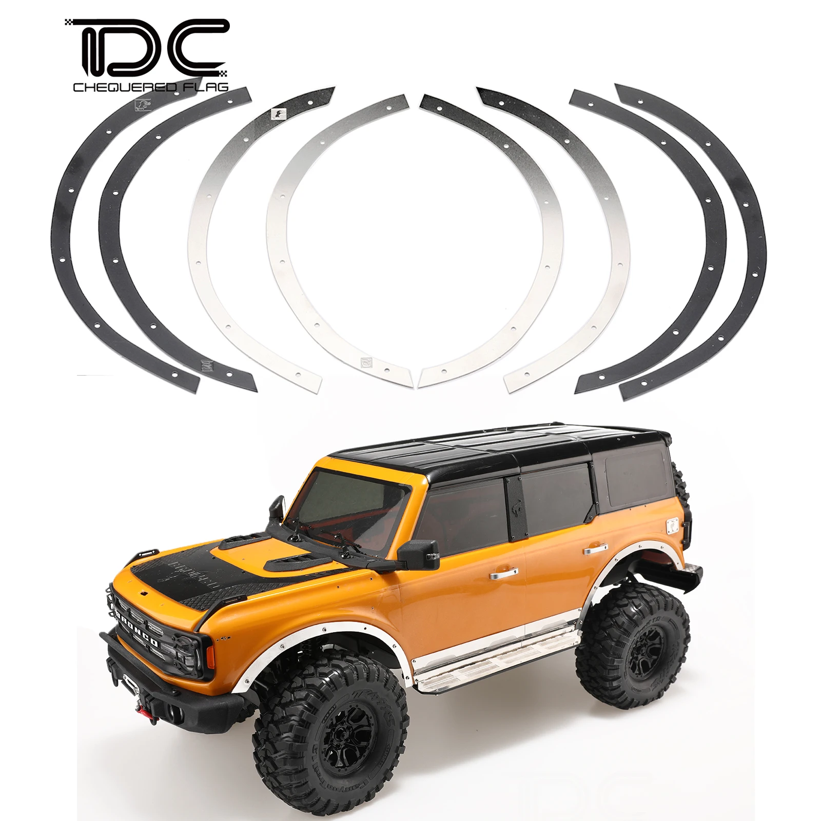 DJ 1/10 металлическое колесо для бровей TRAXXAS TRX4 Бронко колесо для бровей сменная Форма Версия Радиоуправляемый гусеничный автомобиль обновлен...
DJ 1/10 металлическое колесо для бровей TRAXXAS TRX4 Бронко колесо для бровей сменная Форма Версия Радиоуправляемый гусеничный автомобиль обновлен...