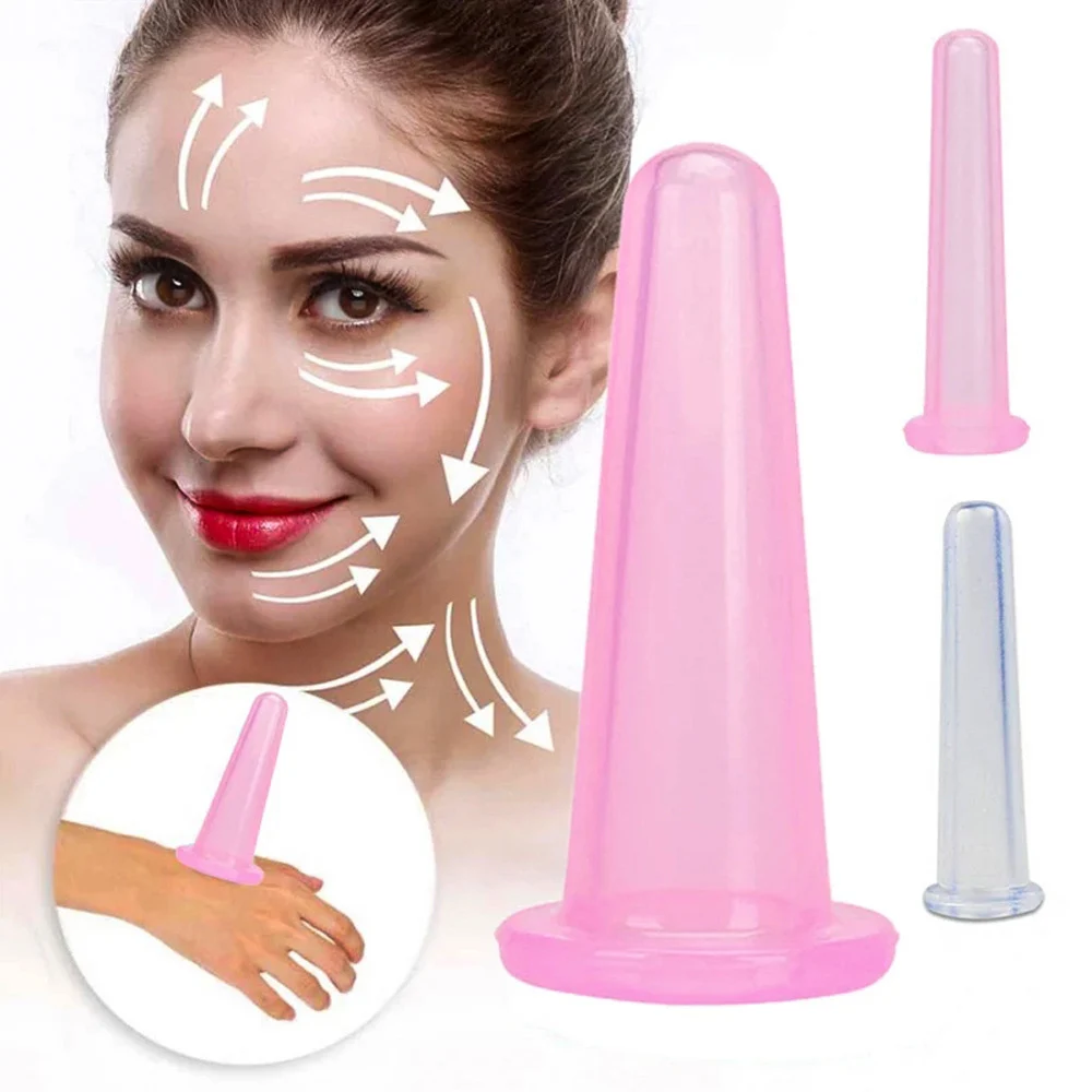 4Pcs/Set Massage Cup Medical Grade Silicone for Vacuum Lifting Facial Eyes Neck Cupping Smoothing Wrinkles Home Skin Care Tools
4Pcs/Set Massage Cup Medical Grade Silicone for Vacuum Lifting Facial Eyes Neck Cupping Smoothing Wrinkles Home Skin Care Tools