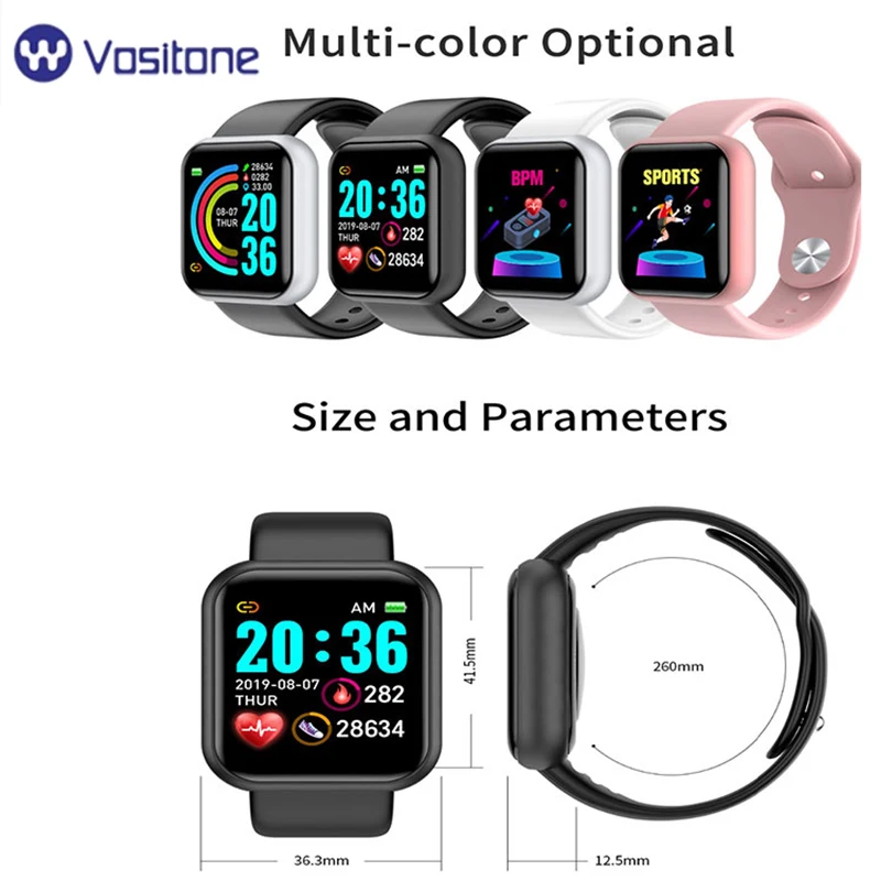 Waterproof Fitness Watch Blood Pressure Monitoring Fitness Tracker Vo396d Smartwatchwatch Women Men Smart Fitness Tracker
Waterproof Fitness Watch Blood Pressure Monitoring Fitness Tracker Vo396d Smartwatchwatch Women Men Smart Fitness Tracker