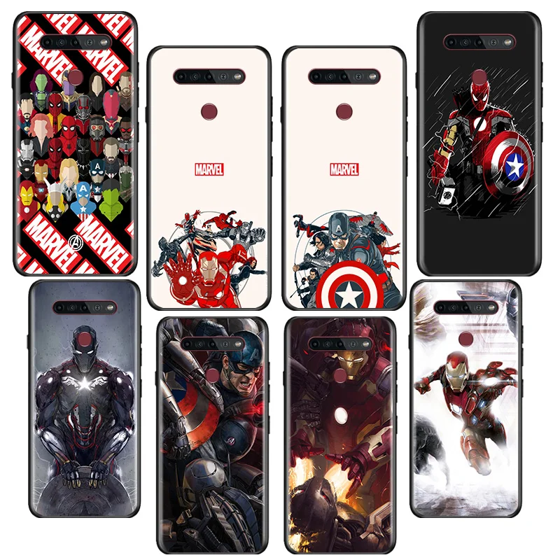 Marvel Avengers superheroes For LG Q60 V30 V40 V50 V50S V60 G8 G8X G8S ThinQ K22 K40S K41S K50S K51S K61 K71 92 Black Phone Case
Marvel Avengers superheroes For LG Q60 V30 V40 V50 V50S V60 G8 G8X G8S ThinQ K22 K40S K41S K50S K51S K61 K71 92 Black Phone Case