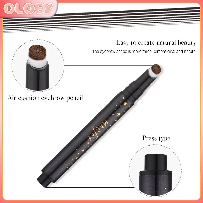 Air Cushion Eyebrow Pen 4 Colors Dye Eyebrow Cream Waterproof Sweat-proof Anti-dizzy Press Liquid Eyebrow Pen Eyebrow Enhancers
Air Cushion Eyebrow Pen 4 Colors Dye Eyebrow Cream Waterproof Sweat-proof Anti-dizzy Press Liquid Eyebrow Pen Eyebrow Enhancers