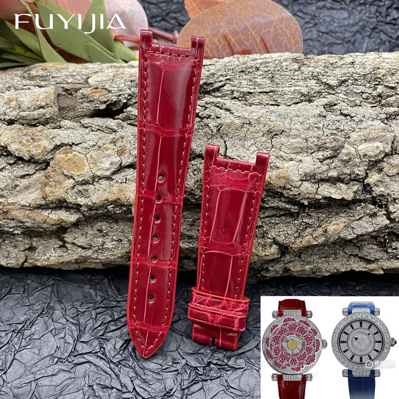 FUYIJIA New F-ranckMuller DOUBLE MYSTERY Watch Band Calibrator Alligator Strap 13.21MM Genuine Leather Belt Crocodile Watchbands
FUYIJIA New F-ranckMuller DOUBLE MYSTERY Watch Band Calibrator Alligator Strap 13.21MM Genuine Leather Belt Crocodile Watchbands