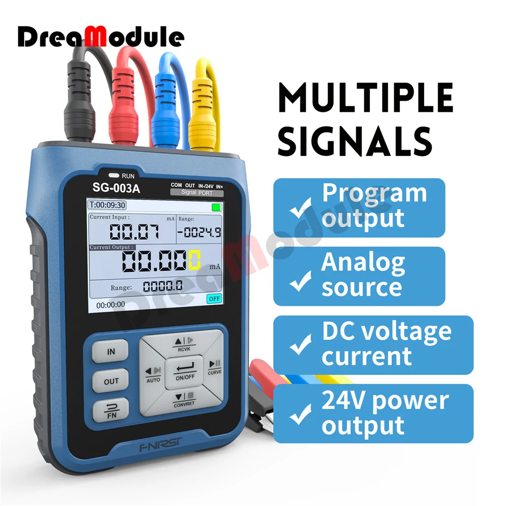 SG-003A Signal Generator 4-20MA Signal Generator Source Ttransmitter Adjustable Current Voltage Simulator For Industrial PLC
SG-003A Signal Generator 4-20MA Signal Generator Source Ttransmitter Adjustable Current Voltage Simulator For Industrial PLC