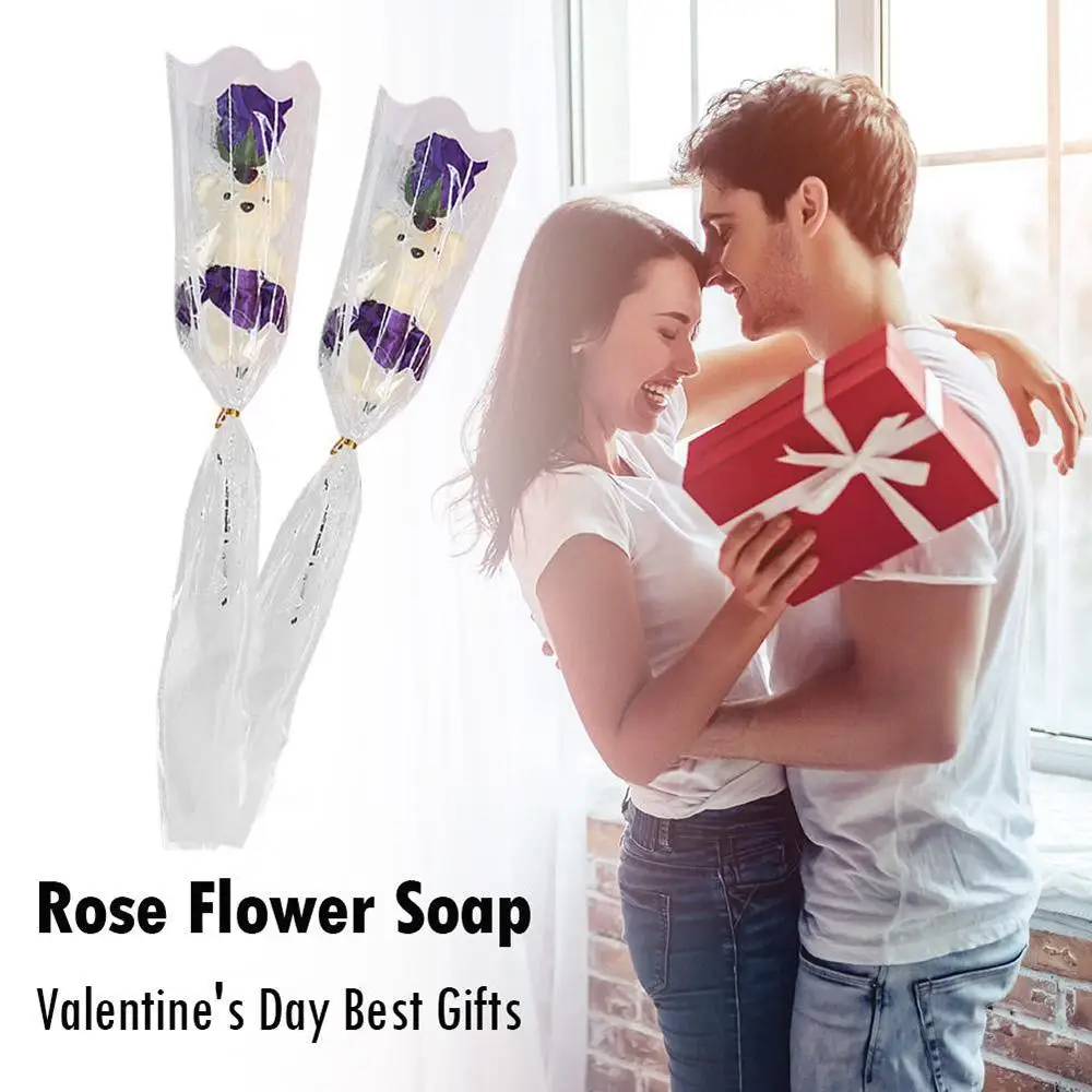 Artificial Single Bear Rose Flower Simulation Soap Flowers Bouquet Home Wedding Decor Valentines Day Propose Gift Festive Flower
Artificial Single Bear Rose Flower Simulation Soap Flowers Bouquet Home Wedding Decor Valentines Day Propose Gift Festive Flower