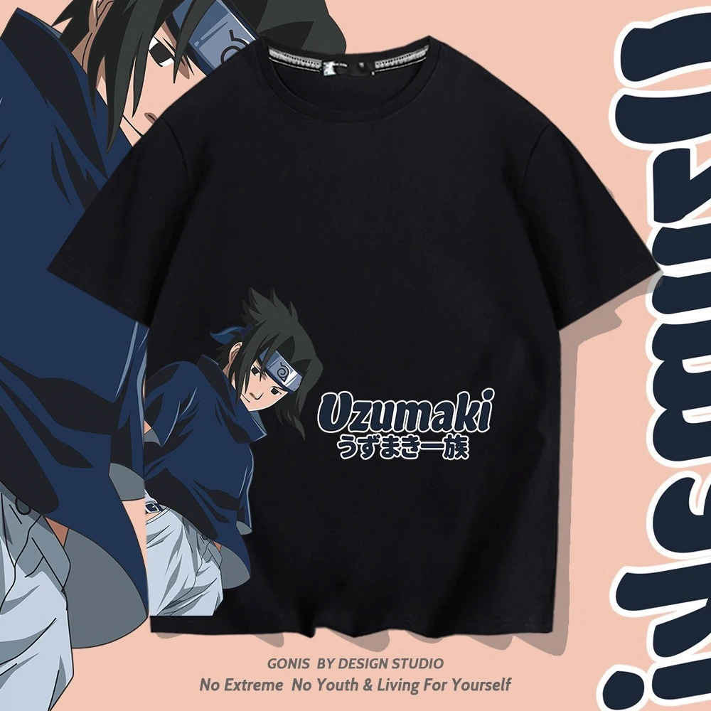 Uchiha Sasuke Graphic Oversized Men Cotton T-shirt Naruto Anime Male Summer Cartoon Clothing Women Manga Short Sleeve Tee Top
Uchiha Sasuke Graphic Oversized Men Cotton T-shirt Naruto Anime Male Summer Cartoon Clothing Women Manga Short Sleeve Tee Top