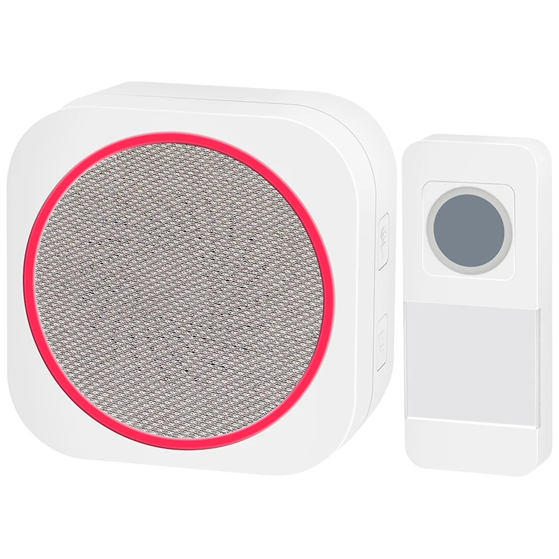 Door Bells Chimes Kit, Battery Version, operating at 300M/1000Fwith 38 Melodies, 4 Volume Levels & LED Flash
Door Bells Chimes Kit, Battery Version, operating at 300M/1000Fwith 38 Melodies, 4 Volume Levels & LED Flash