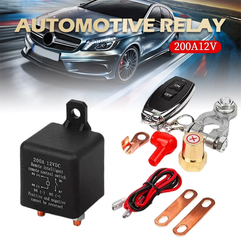 Car Remote Battery Disconnect Cut Off Isolator Switch 200A Switch Control Wireless Anti-Theft Relay Remote 12V Fob Y1R6 Dropship
Car Remote Battery Disconnect Cut Off Isolator Switch 200A Switch Control Wireless Anti-Theft Relay Remote 12V Fob Y1R6 Dropship
