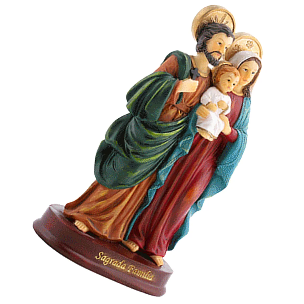 Jesus Christmas Decorations Ornaments Resin Sculpture Nativity Statue Family Scuplture Holy Figurine Crafts
Jesus Christmas Decorations Ornaments Resin Sculpture Nativity Statue Family Scuplture Holy Figurine Crafts