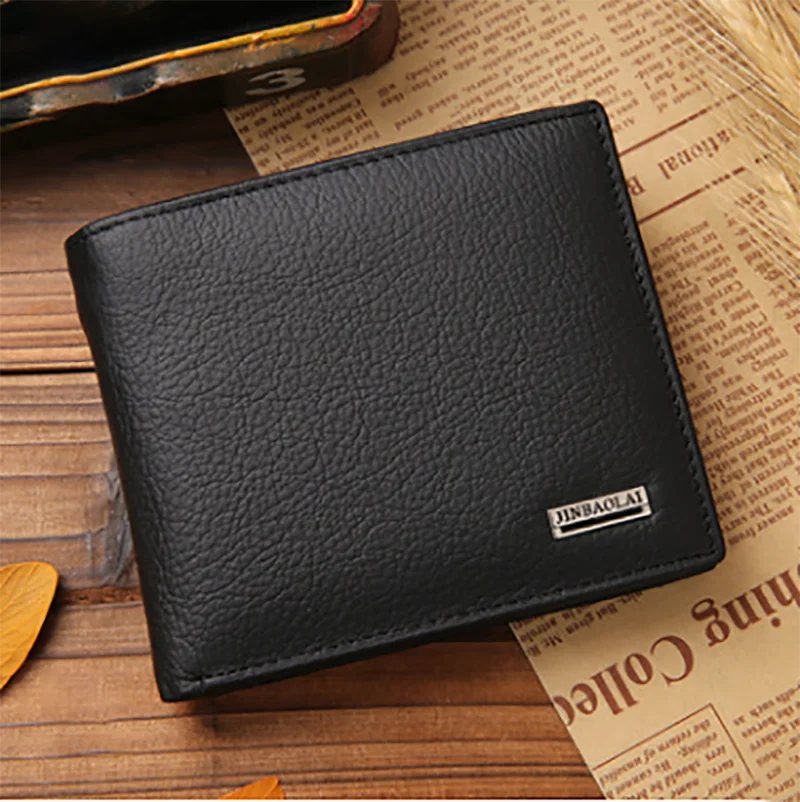 100% Genuine Leather Men Wallets Premium Product Real Cowhide Wallets for Man Short Black Walet Portefeuille Homme
100% Genuine Leather Men Wallets Premium Product Real Cowhide Wallets for Man Short Black Walet Portefeuille Homme