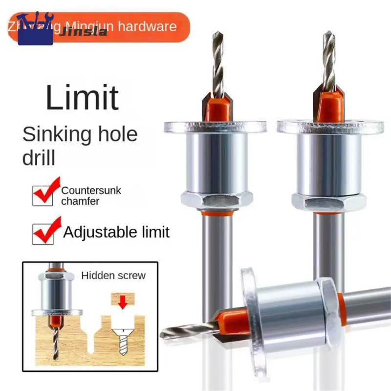 Wear-resistant Carpenter Ladder Drill Durable Countersunk Drill With Stopper Electric Hand Drill Sharp Taper Hole Drill
Wear-resistant Carpenter Ladder Drill Durable Countersunk Drill With Stopper Electric Hand Drill Sharp Taper Hole Drill