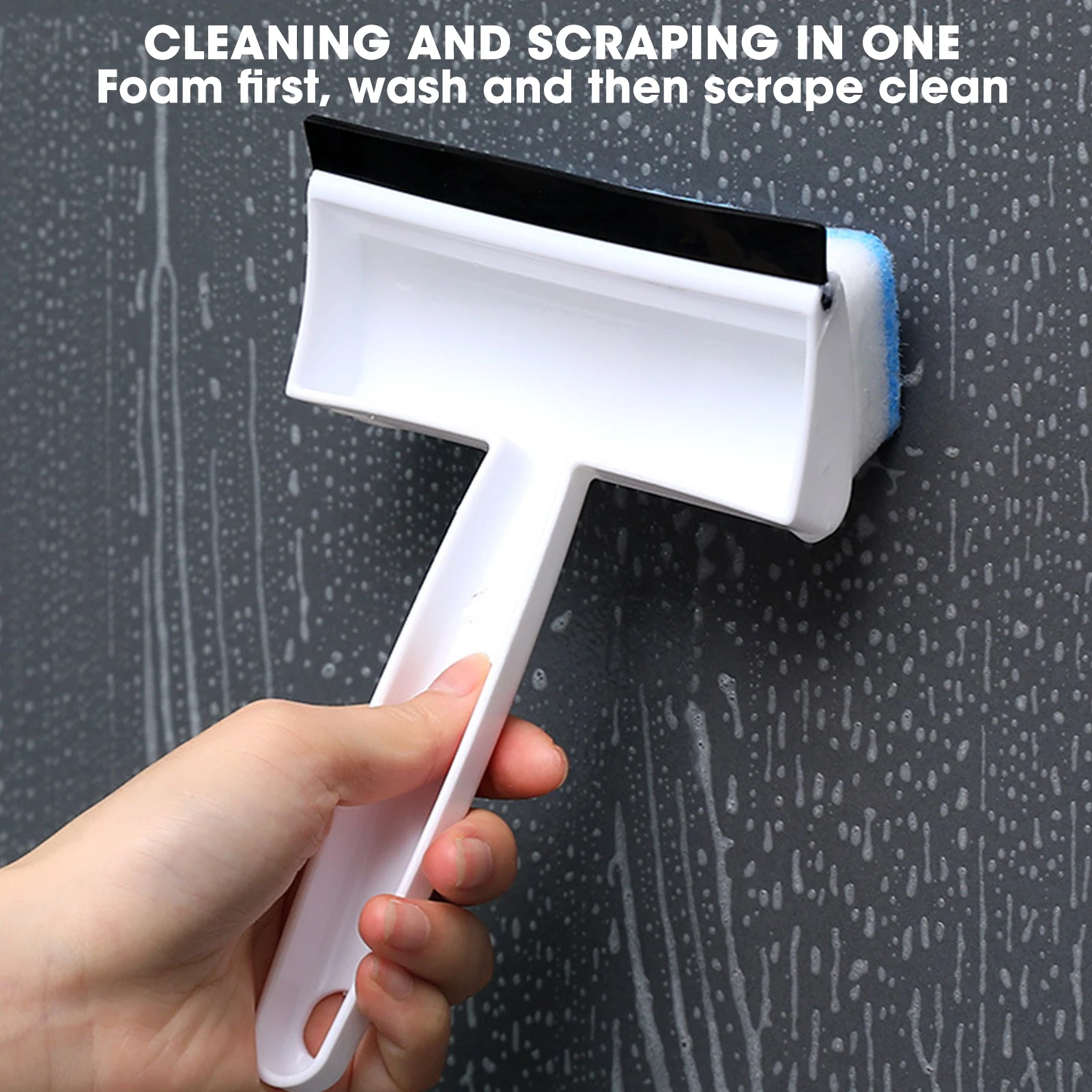Home Window Glass Cleaning Brush Double-sided Sponge Wiper Scraper Bathroom Wall Shower Squeegee Mirror Scrubber Brush Tools
Home Window Glass Cleaning Brush Double-sided Sponge Wiper Scraper Bathroom Wall Shower Squeegee Mirror Scrubber Brush Tools