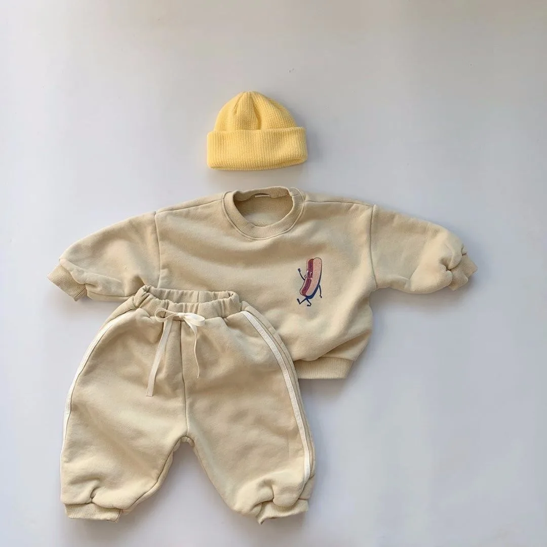 Комплект детской одежды, пуловер, топы с мультяшным принтом, свободные длинные штаны для маленьких мальчиков и девочек, 2 шт., Детские свитшо...
Комплект детской одежды, пуловер, топы с мультяшным принтом, свободные длинные штаны для маленьких мальчиков и девочек, 2 шт., Детские свитшо...