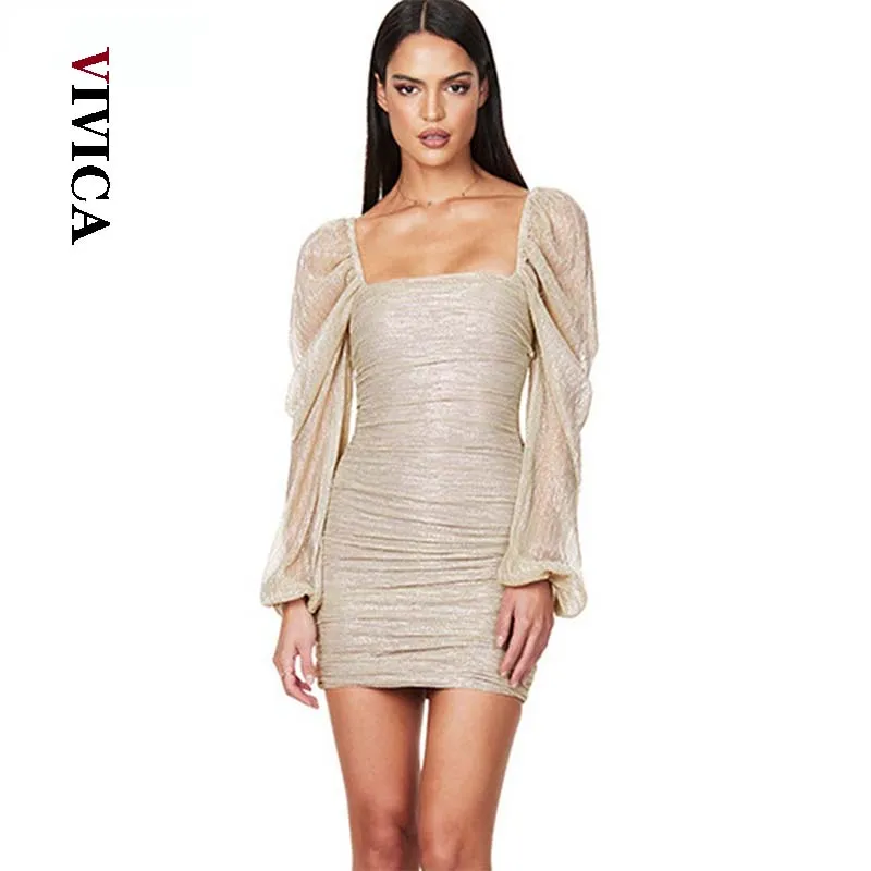 French dress 2022 women's European and American puff sleeves square neck long sleeve slip silk lady's tight hip dress
French dress 2022 women's European and American puff sleeves square neck long sleeve slip silk lady's tight hip dress