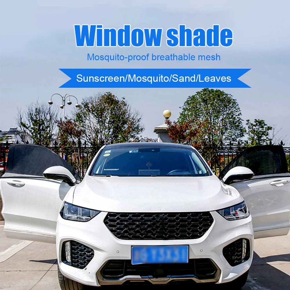 2PCS/4PCS Car Sunshade Front Rear Window Shade Elastic Slip On Mesh UV Sun Protection Car Sun Visor Heat Insulation Shade Screen
2PCS/4PCS Car Sunshade Front Rear Window Shade Elastic Slip On Mesh UV Sun Protection Car Sun Visor Heat Insulation Shade Screen