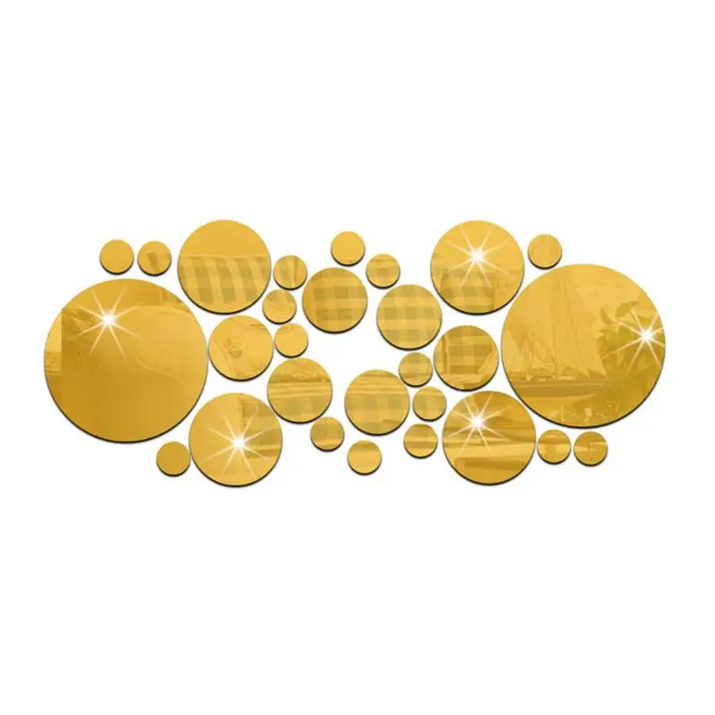 Pcset DIY Small Round Point Acrylic Mirror Effect Sticker Wall Sticker Mirror Surface Wall Stickers Home Decoration 2 Colors
Pcset DIY Small Round Point Acrylic Mirror Effect Sticker Wall Sticker Mirror Surface Wall Stickers Home Decoration 2 Colors