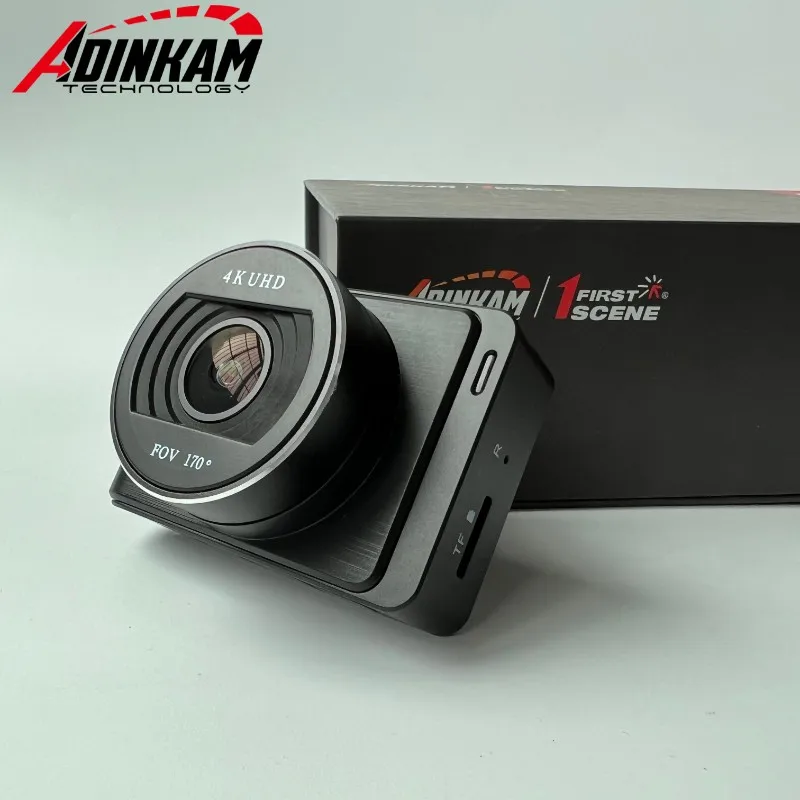 

ADINKAM 4K Car Camera 3840*2160P UHD DVR Camera Sony IMX 415 Ultra-bright Screen Wifi GPS Tracking 60 FPS Night Vision Recorder