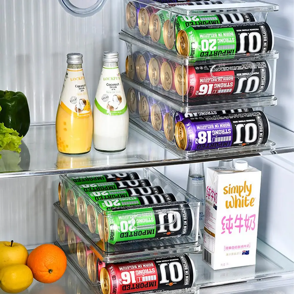 Soda Can Organizer for Refrigerator Can Holders for Pantry Refrigerator Organizer Bins Kitchen Organization and Storage
Soda Can Organizer for Refrigerator Can Holders for Pantry Refrigerator Organizer Bins Kitchen Organization and Storage