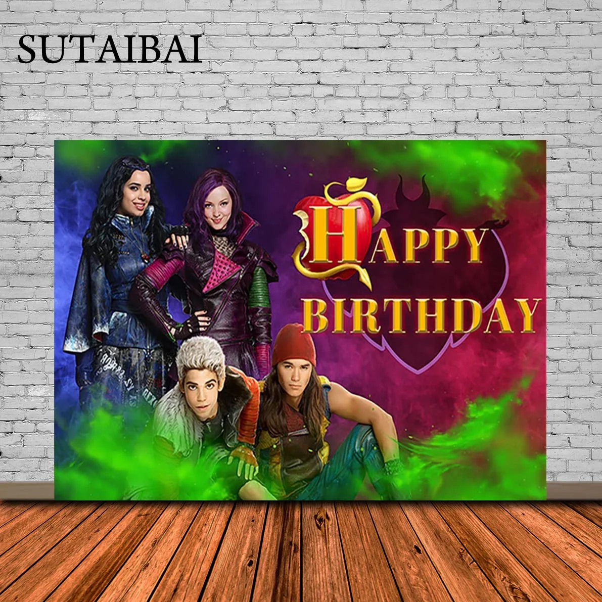 Descendants Backdrop for Birthday Party Supplies Descendants Baby Shower Banner for Birthday Party Decoration
Descendants Backdrop for Birthday Party Supplies Descendants Baby Shower Banner for Birthday Party Decoration