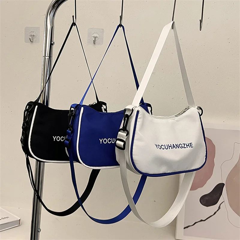 Women Nylon Shoulder Bag Female Zipper Messenger Bag Causal Letters Print Ladies Crossbody Bag Simple Mini Handbag For Girl
Women Nylon Shoulder Bag Female Zipper Messenger Bag Causal Letters Print Ladies Crossbody Bag Simple Mini Handbag For Girl